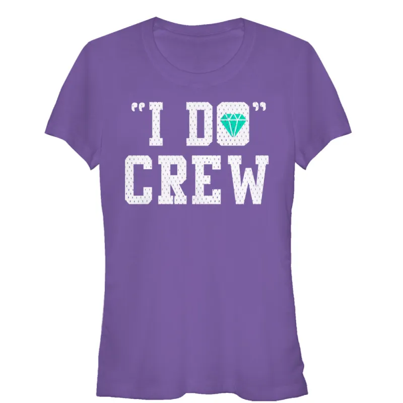 Junior's CHIN UP I Do Crew T-Shirt sold by Chin Up Apparel