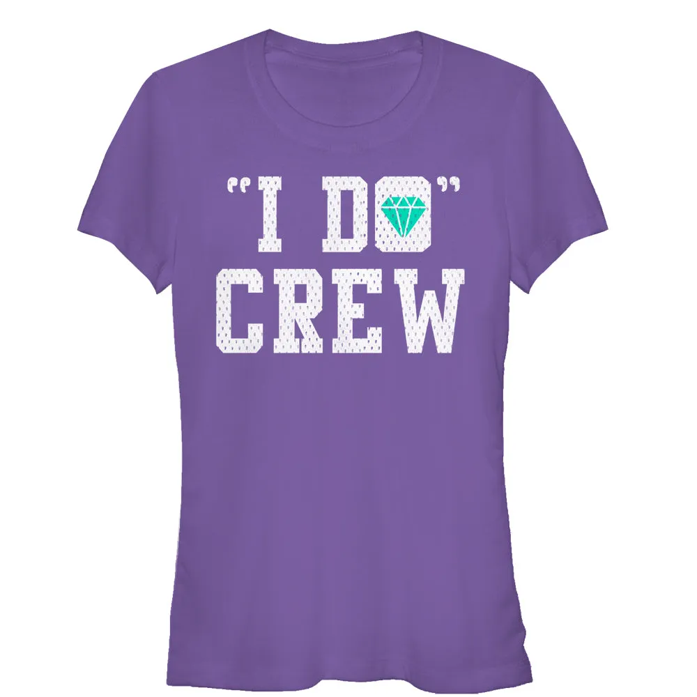 Junior's CHIN UP I Do Crew T-Shirt sold by Chin Up Apparel