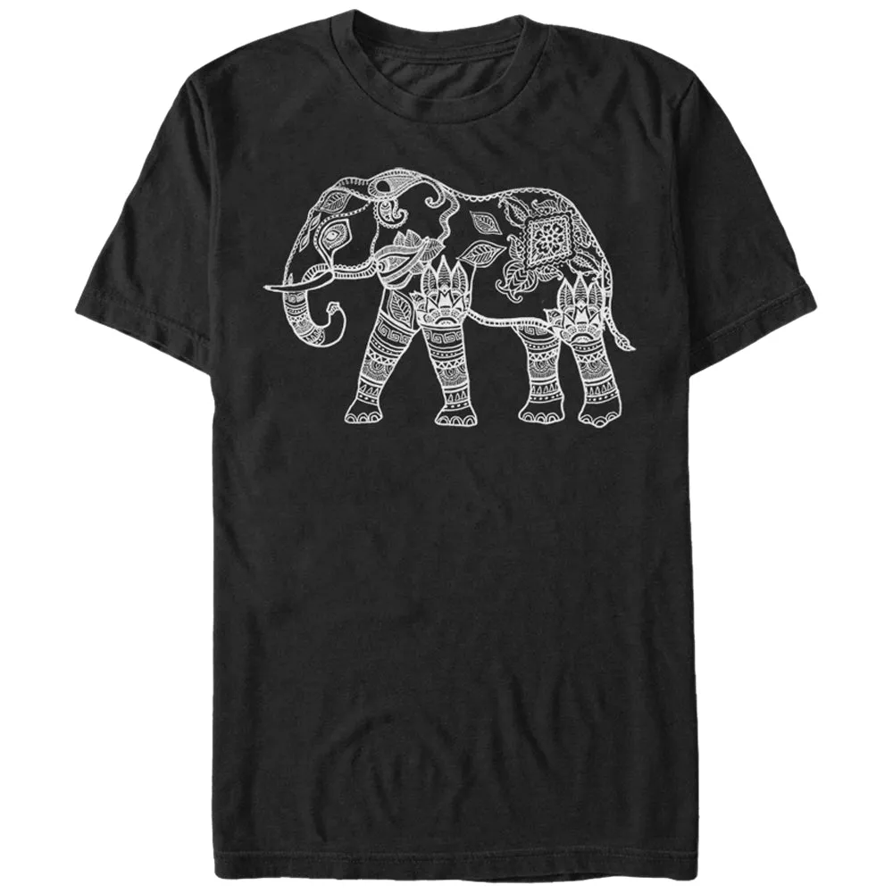 Women's CHIN UP Zen Elephant Boyfriend Tee sold by Chin Up Apparel