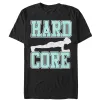 Women's CHIN UP Hard Core Boyfriend Tee sold by Chin Up Apparel
