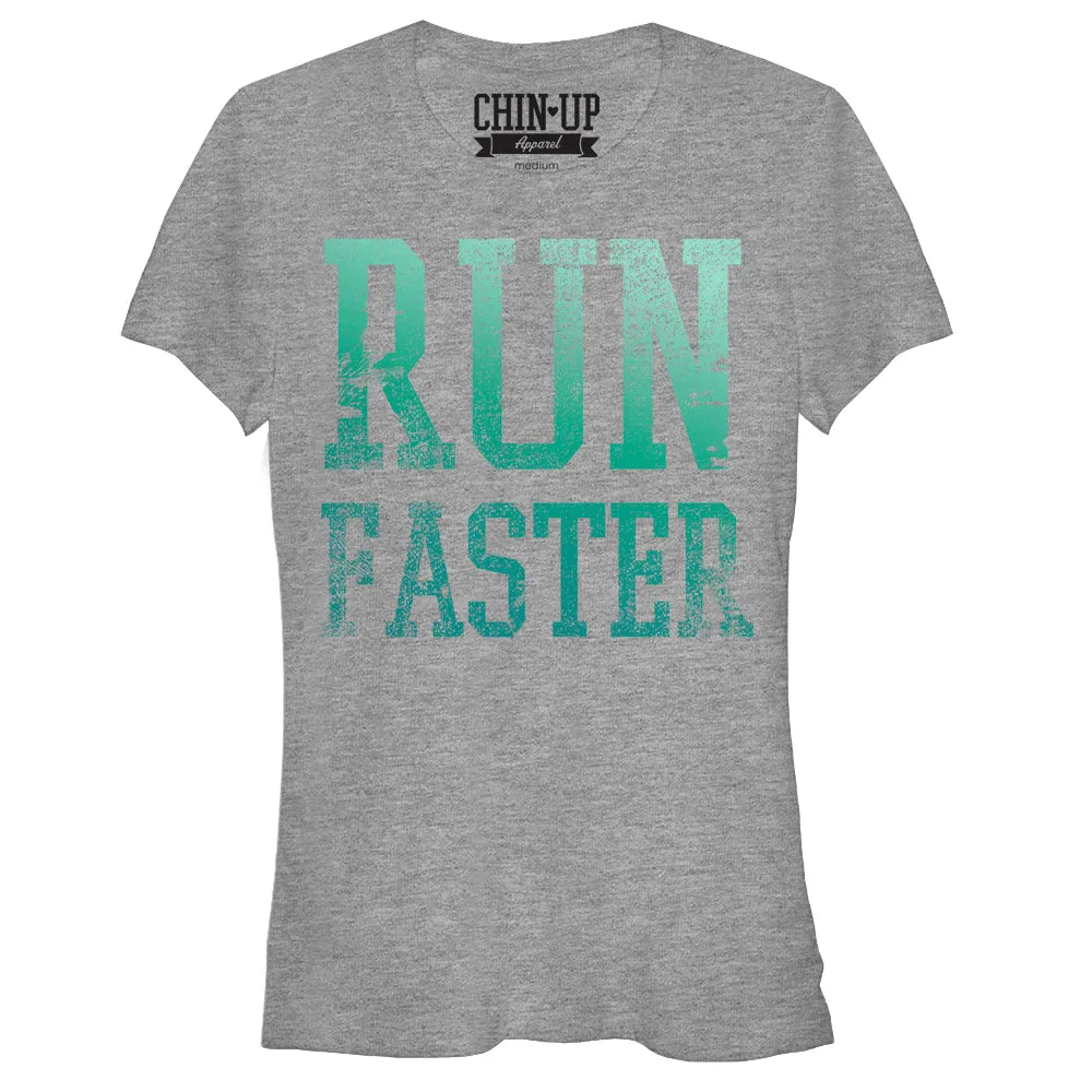 Junior's CHIN UP Faster T-Shirt sold by Chin Up Apparel