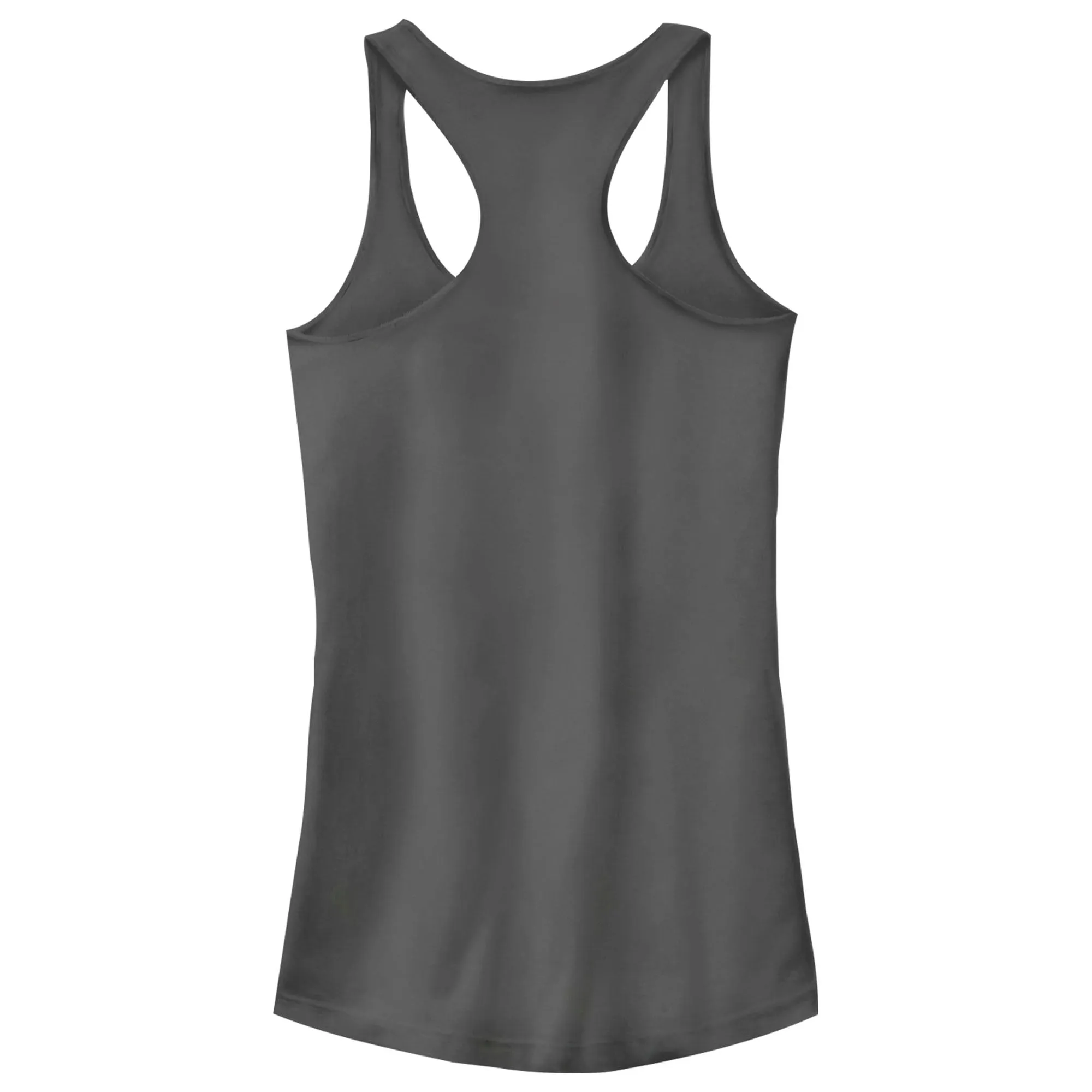 Junior's CHIN UP Halloween Jack o' Lantern Face Racerback Tank Top sold by Chin Up Apparel product image thumbnail 3