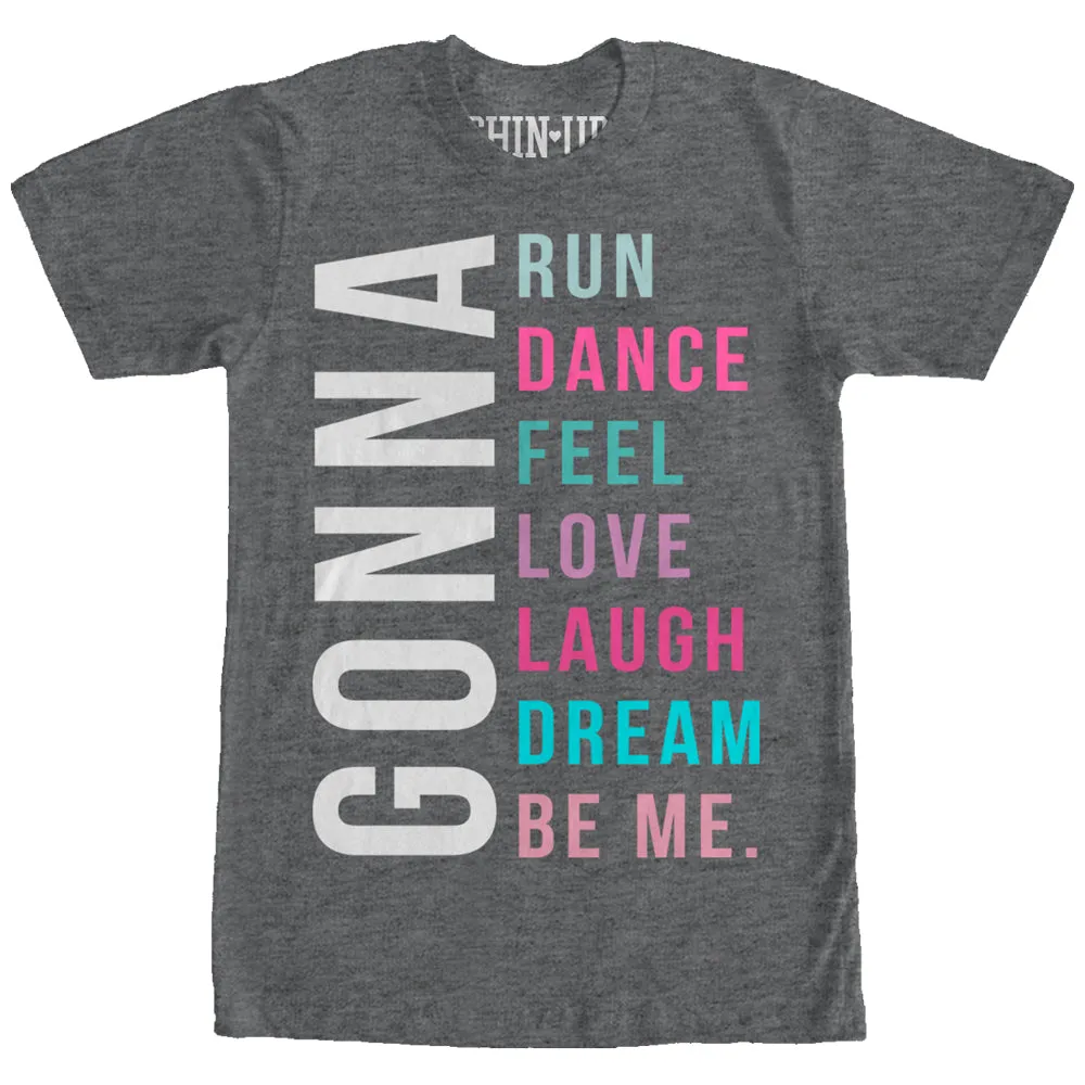 Women's CHIN UP Gonna Be Me Boyfriend Tee sold by Chin Up Apparel