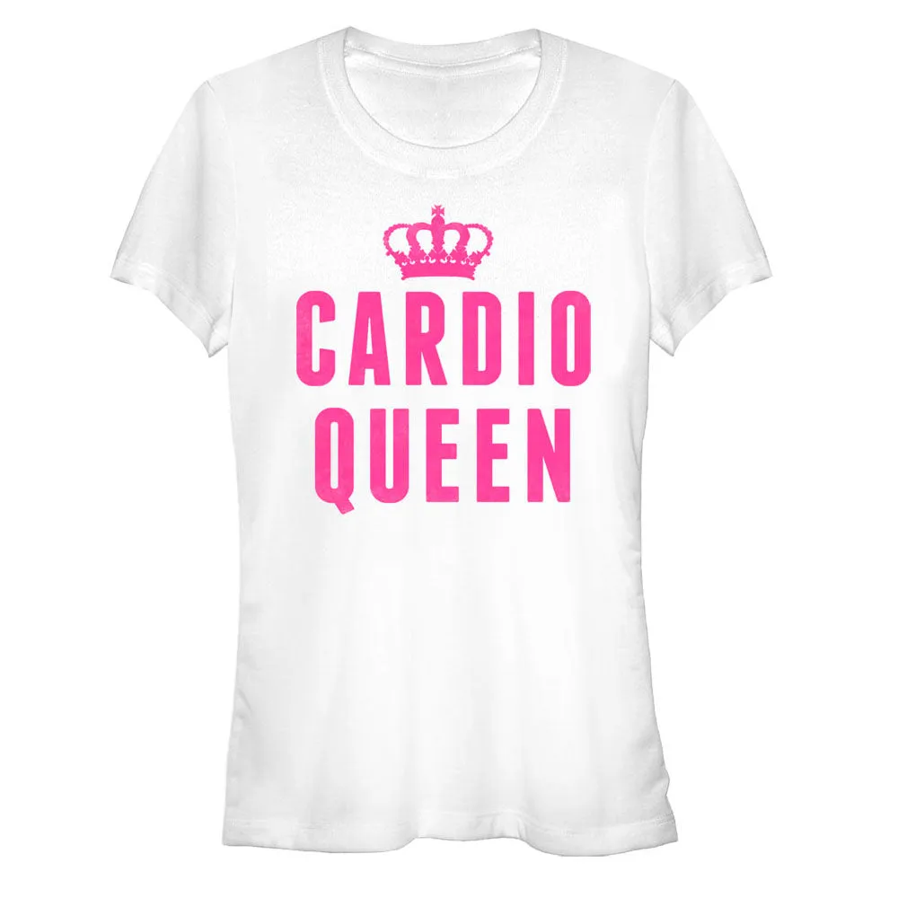 Junior's CHIN UP Cardio Queen T-Shirt sold by Chin Up Apparel