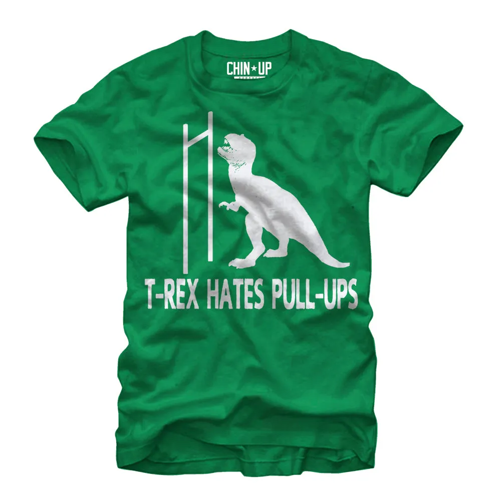 Women's CHIN UP T-Rex Pull-Ups Boyfriend Tee sold by Chin Up Apparel