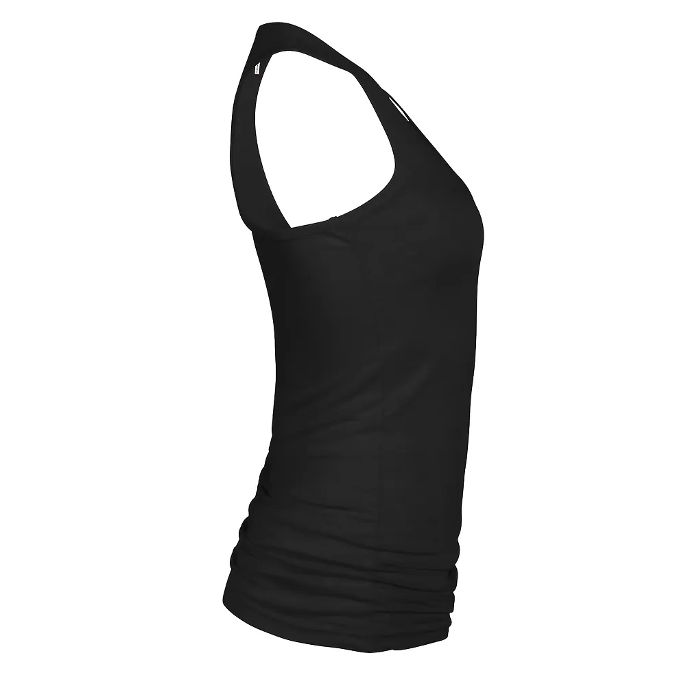 Junior's CHIN UP Halloween Zombies Eat Heart Out Racerback Tank Top sold by Chin Up Apparel product image thumbnail 3