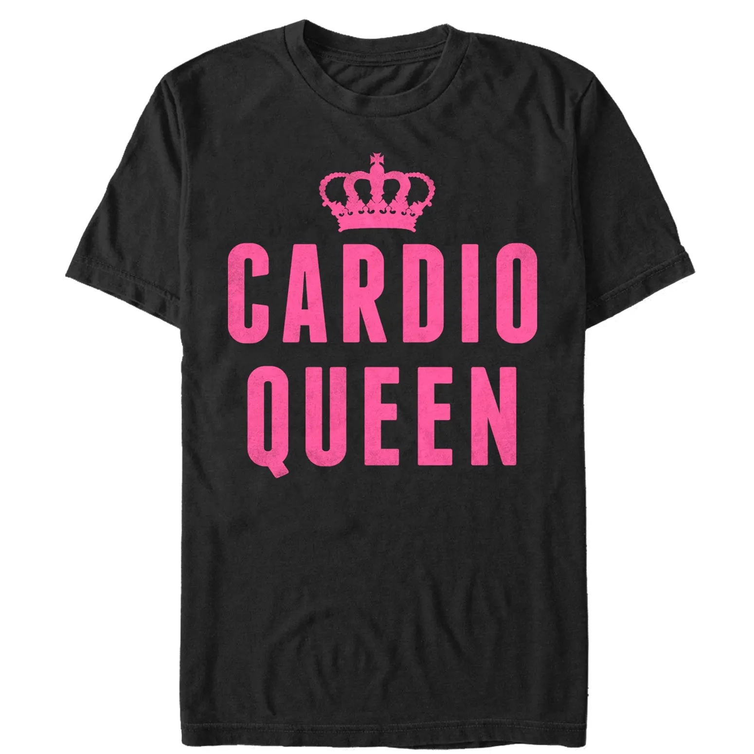 Women's CHIN UP Cardio Queen Boyfriend Tee sold by Chin Up Apparel