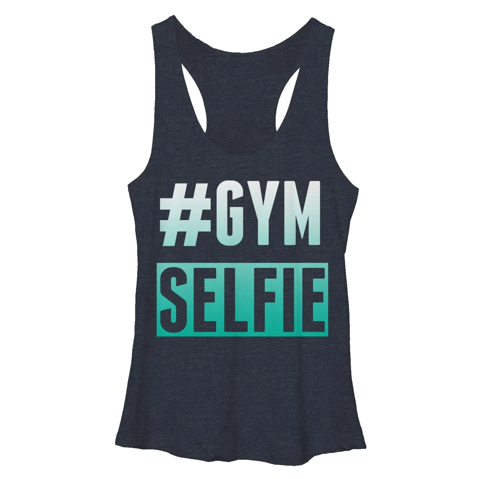 Women's CHIN UP Gym Selfie Racerback Tank Top sold by Chin Up Apparel