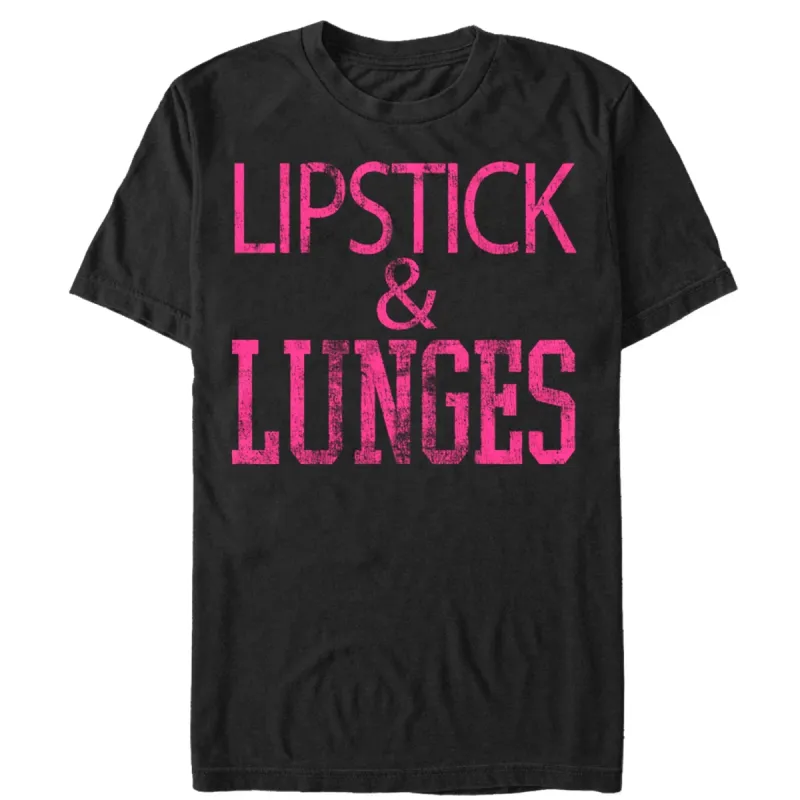Women's CHIN UP Lipstick Boyfriend Tee sold by Chin Up Apparel