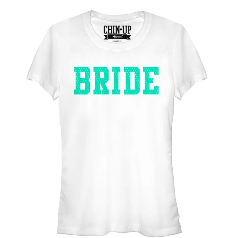 Junior's CHIN UP Bride T-Shirt sold by Chin Up Apparel