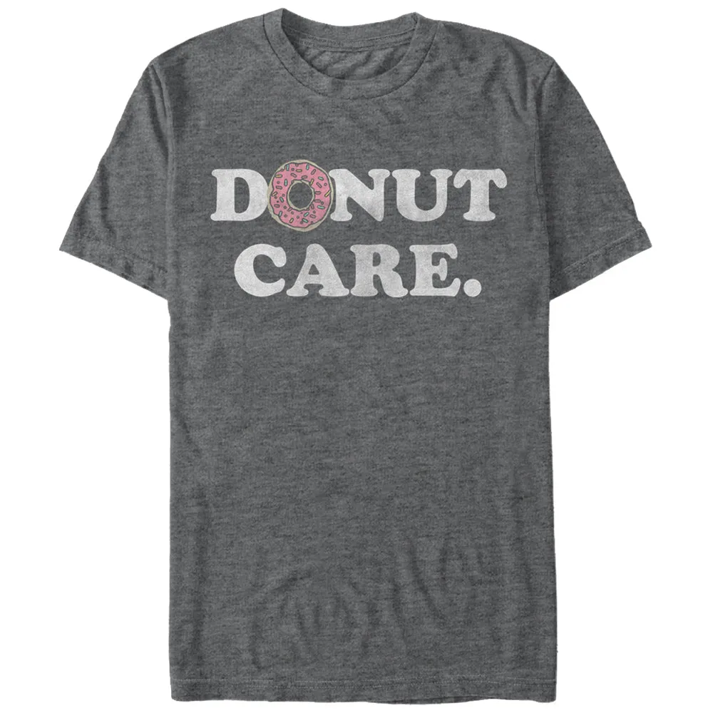 Women's CHIN UP Donut Care Boyfriend Tee sold by Chin Up Apparel