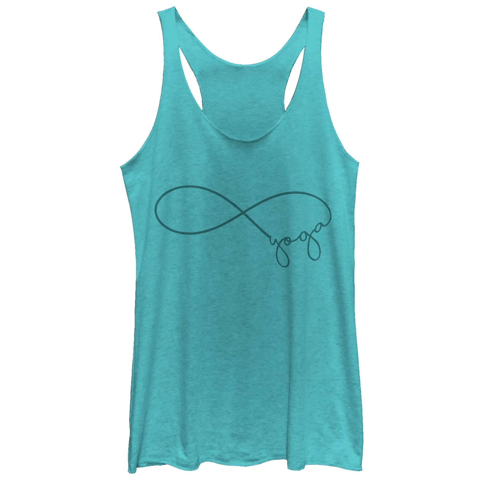 Women's CHIN UP Yoga Infinity Racerback Tank Top sold by Chin Up Apparel