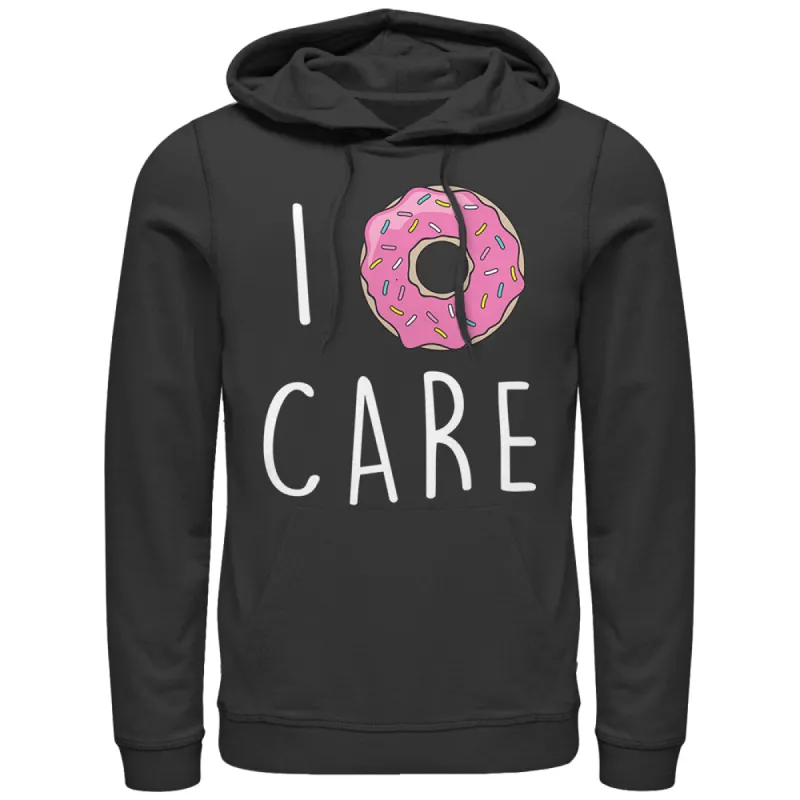 Men's CHIN UP I Donut Care Pull Over Hoodie made by Chin Up Apparel