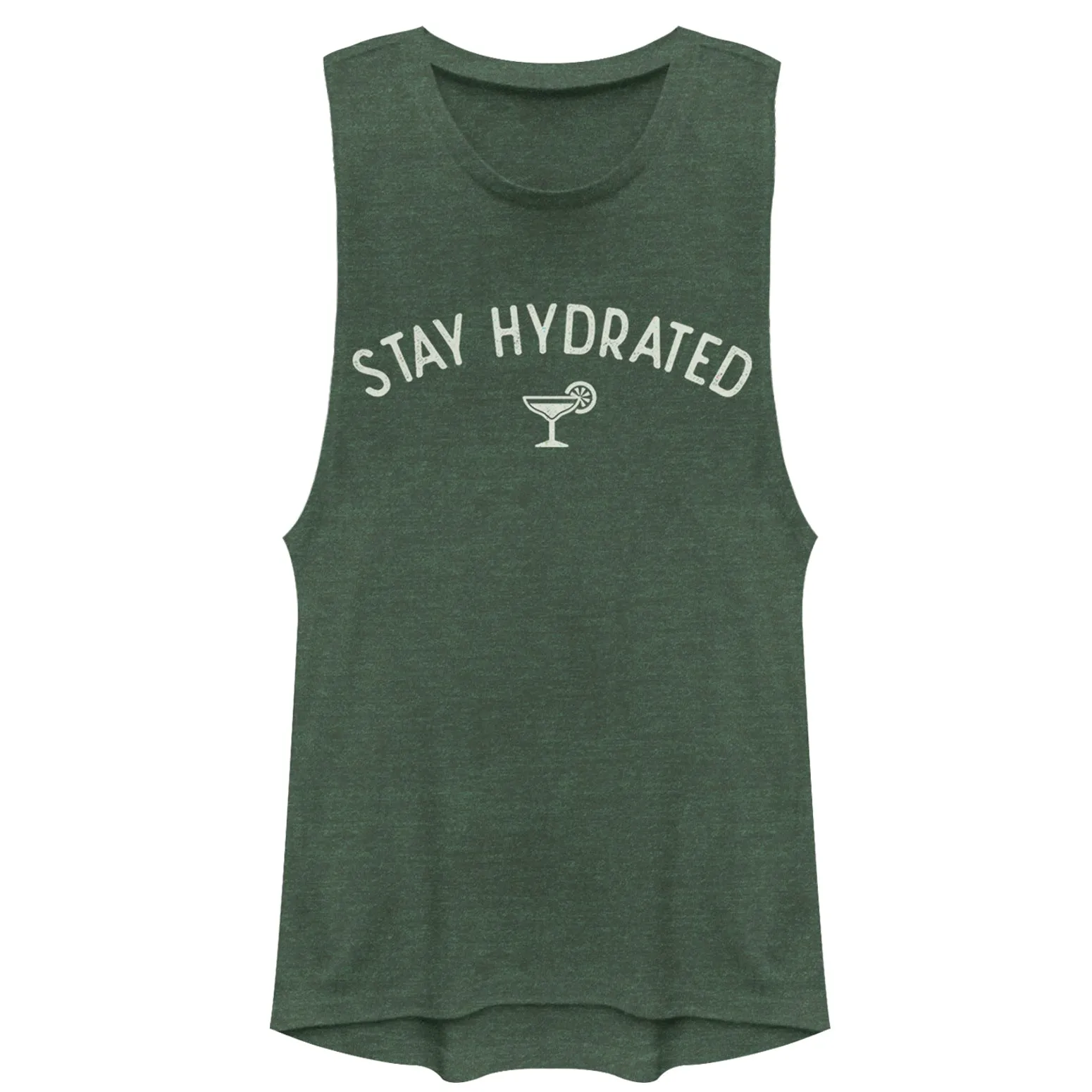 Junior's CHIN UP Stay Hydrated Margarita Festival Muscle Tee sold by Chin Up Apparel