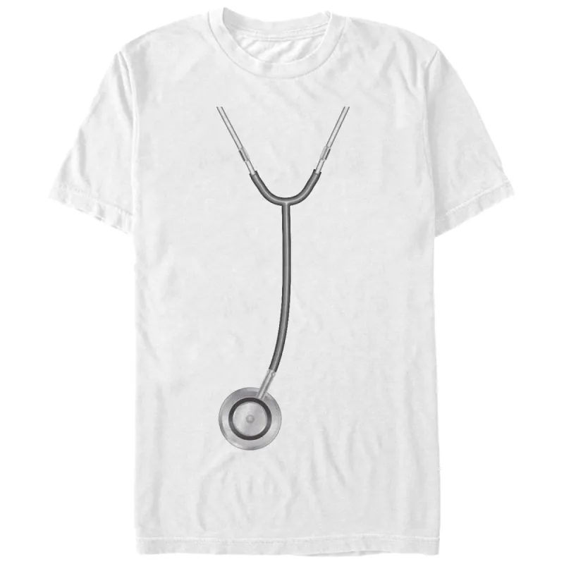Men's CHIN UP Nurse Stethoscope T-Shirt sold by Chin Up Apparel
