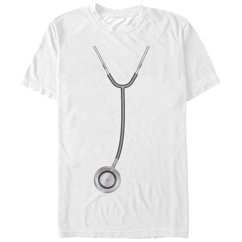 Men's CHIN UP Nurse Stethoscope T-Shirt sold by Chin Up Apparel