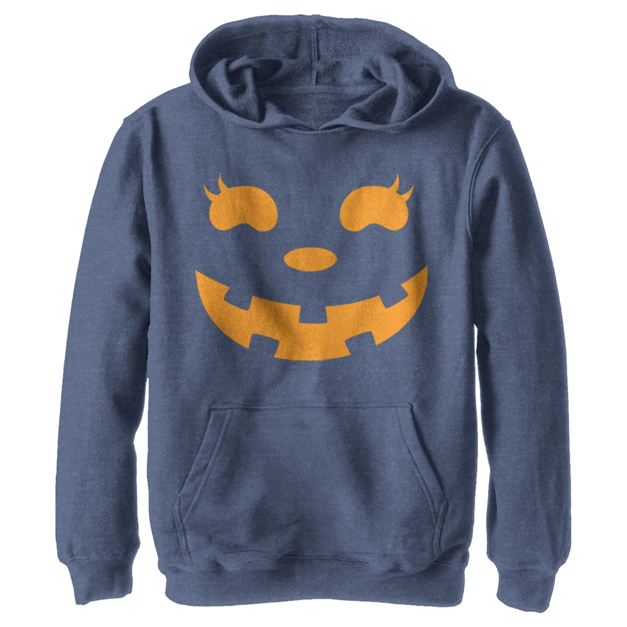 Boy's CHIN UP Halloween Jack o' Lantern Face Pull Over Hoodie sold by Chin Up Apparel