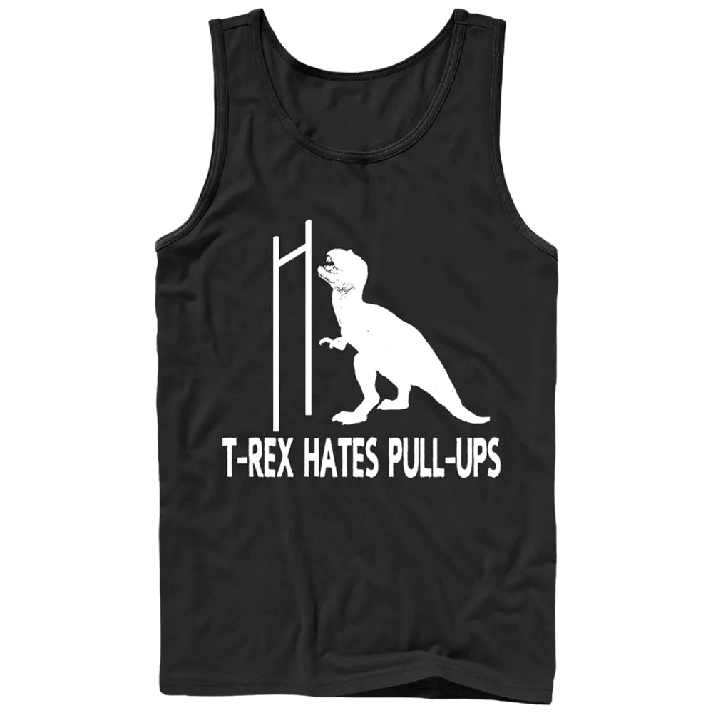 Men's CHIN UP T-Rex Pull-Ups Tank Top sold by Chin Up Apparel