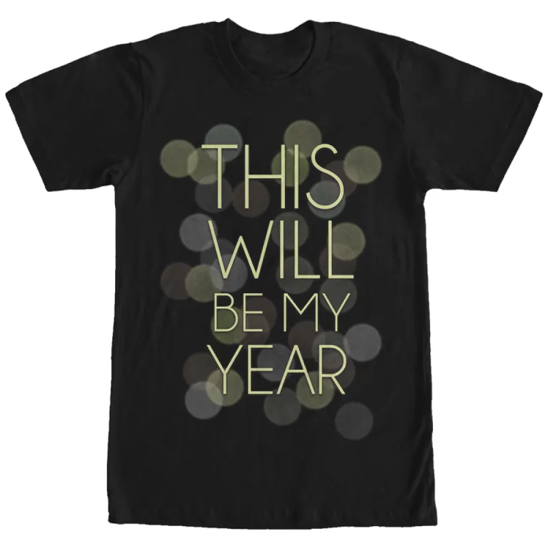 Women's CHIN UP This Will Be My Year Boyfriend Tee sold by Chin Up Apparel