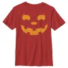 Boy's CHIN UP Halloween Jack o' Lantern Face T-Shirt sold by Chin Up Apparel
