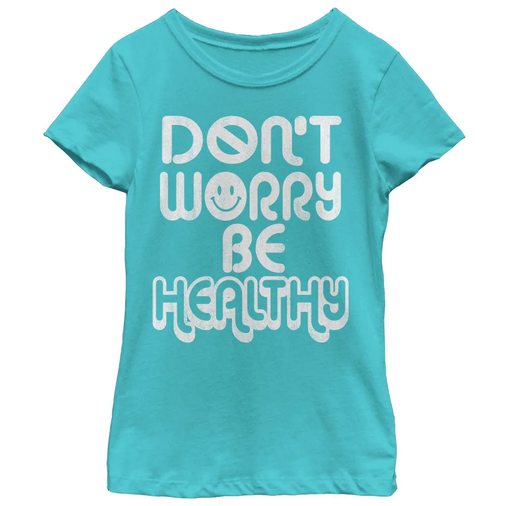 Girl's CHIN UP Be Healthy T-Shirt sold by Chin Up Apparel