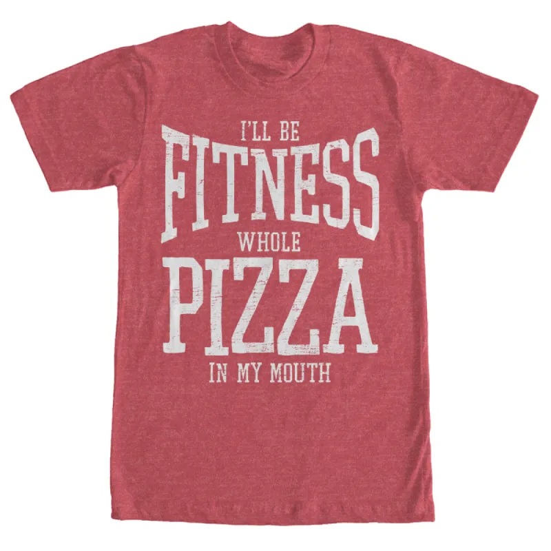 Women's CHIN UP Fitness Whole Pizza Boyfriend Tee sold by Chin Up Apparel