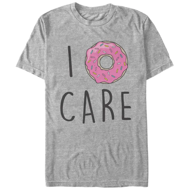 Women's CHIN UP I Donut Care Boyfriend Tee sold by Chin Up Apparel