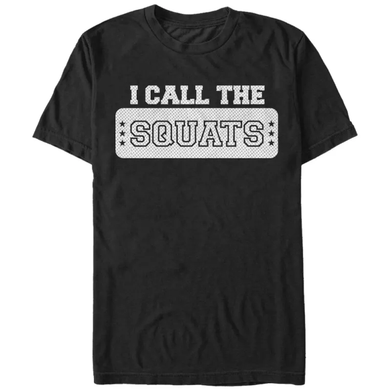Women's CHIN UP I Call the Squats Boyfriend Tee sold by Chin Up Apparel
