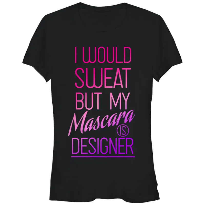 Junior's CHIN UP Mascara is Designer T-Shirt sold by Chin Up Apparel