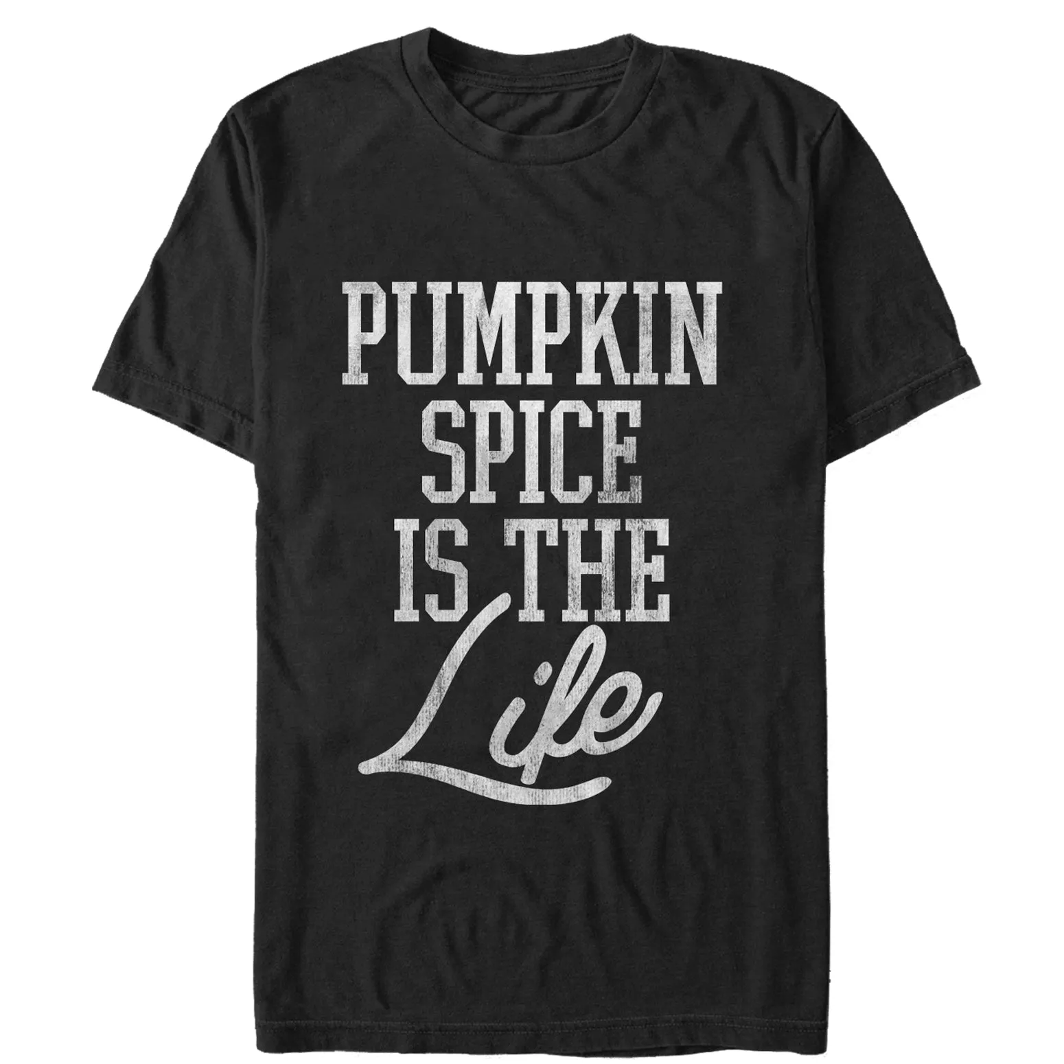 Women's CHIN UP Pumpkin Spice is the Life Boyfriend Tee sold by Chin Up Apparel