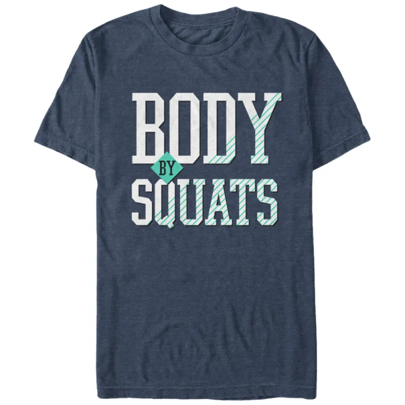 Women's CHIN UP Body By Squats Boyfriend Tee sold by Chin Up Apparel
