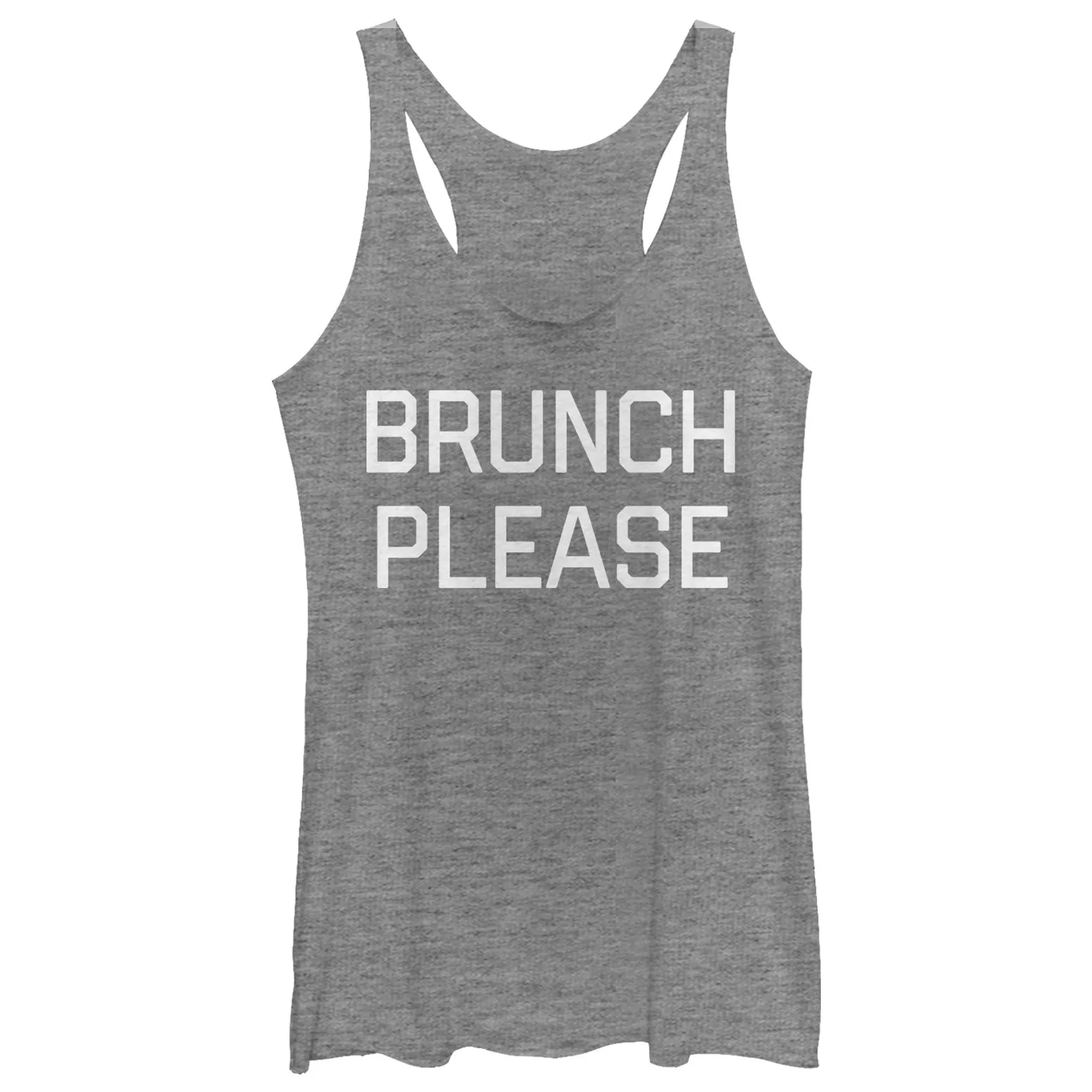 Women's CHIN UP Brunch Please Racerback Tank Top sold by Chin Up Apparel