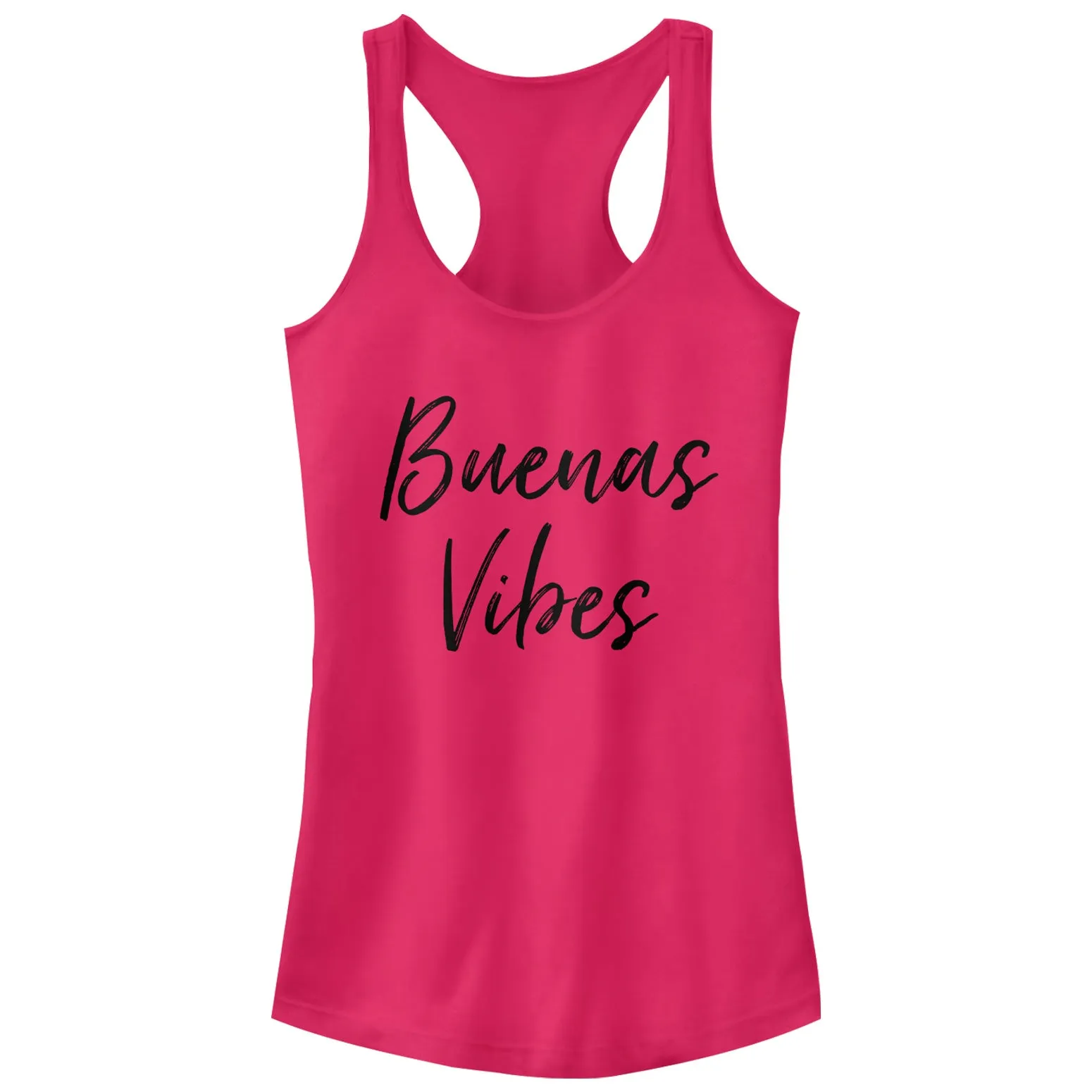 Junior's CHIN UP Buenas Vibes Racerback Tank Top sold by Chin Up Apparel
