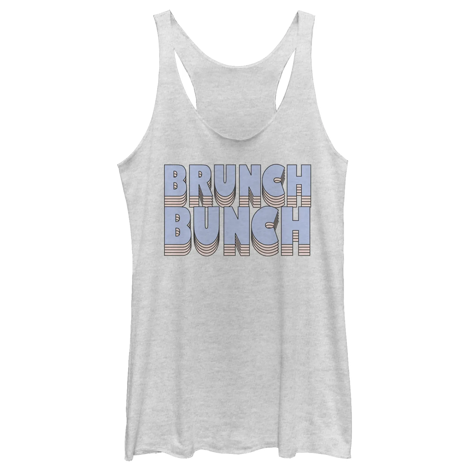 Women's CHIN UP Brunch Bunch Racerback Tank Top sold by Chin Up Apparel