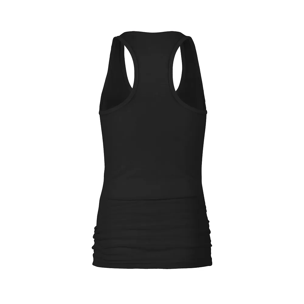 Junior's CHIN UP Run for Wine Racerback Tank Top sold by Chin Up Apparel product image thumbnail 2