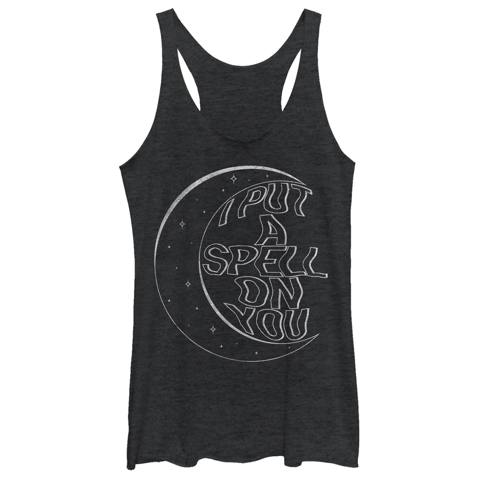 Women's CHIN UP Halloween Spell on You Racerback Tank Top sold by Chin Up Apparel