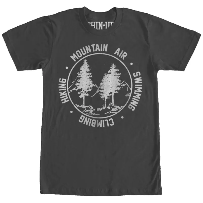 Women's CHIN UP Climbing Hiking Mountain Air Boyfriend Tee sold by Chin Up Apparel