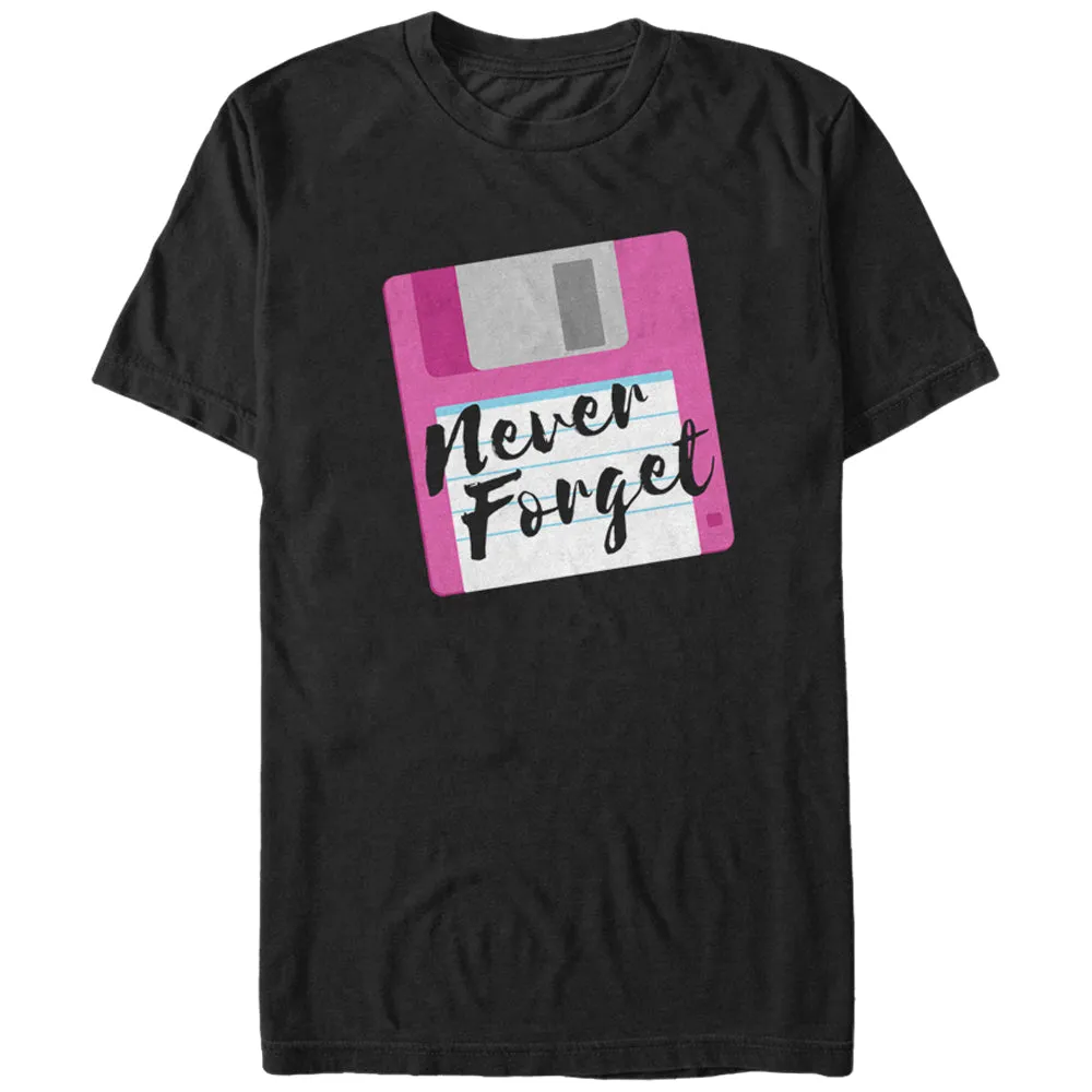 Men's CHIN UP Never Forget Floppy Disk T-Shirt sold by Chin Up Apparel