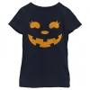 Girl's CHIN UP Halloween Jack o' Lantern Face T-Shirt sold by Chin Up Apparel