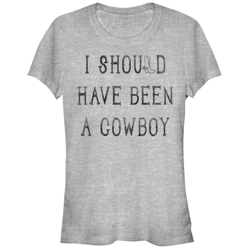 Junior's CHIN UP Halloween Cowboy Costume T-Shirt made by Chin Up Apparel