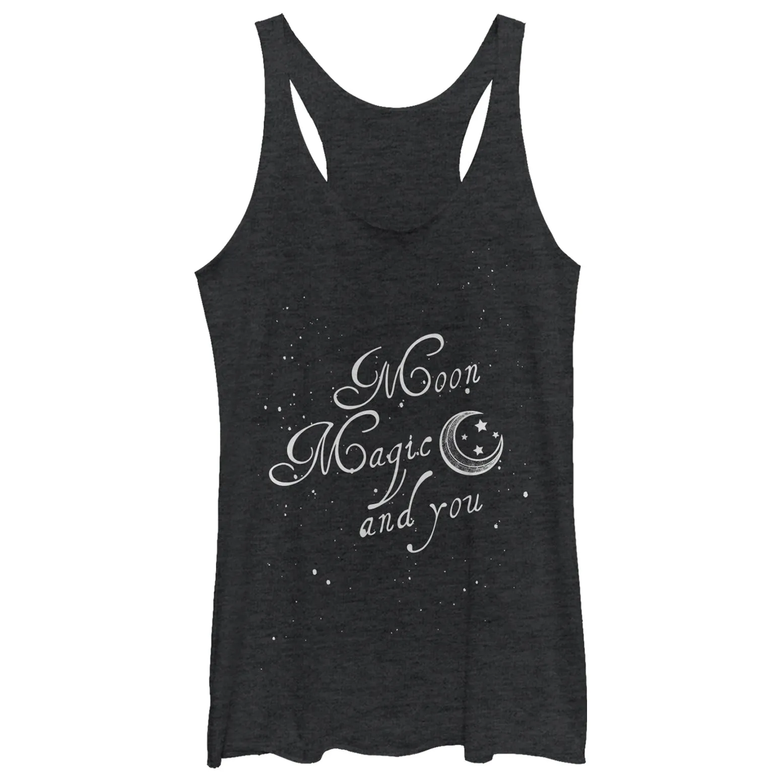 Women's CHIN UP Moon Magic Racerback Tank Top sold by Chin Up Apparel