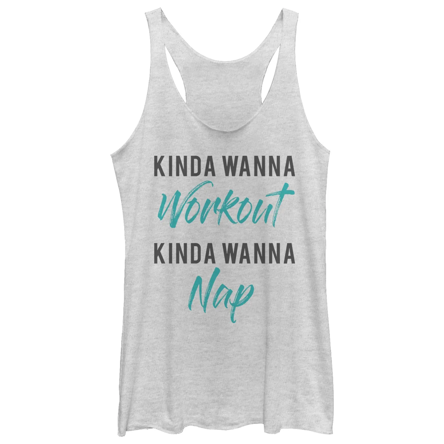Women's CHIN UP Workout or Nap Racerback Tank Top sold by Chin Up Apparel