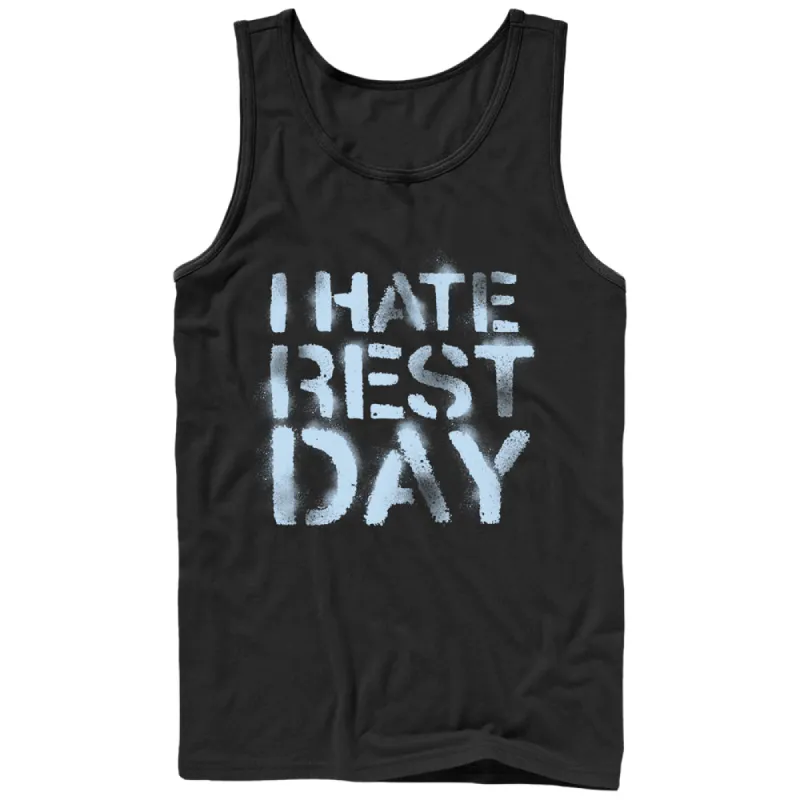 Men's CHIN UP Rest Day Tank Top sold by Chin Up Apparel