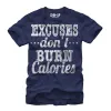 Women's CHIN UP Burn Calories Boyfriend Tee sold by Chin Up Apparel