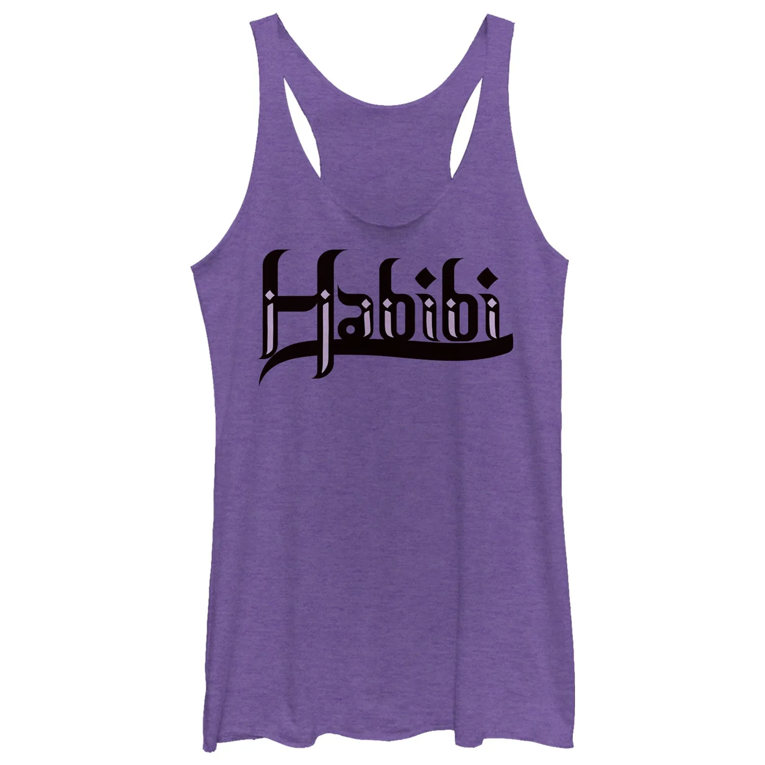 Women's CHIN UP Habibi Love Racerback Tank Top sold by Chin Up Apparel
