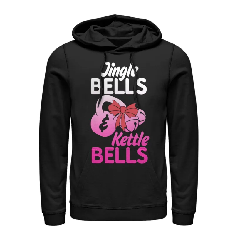 Women's CHIN UP Christmas Jingle and Kettle Bells Pull Over Hoodie made by Chin Up Apparel