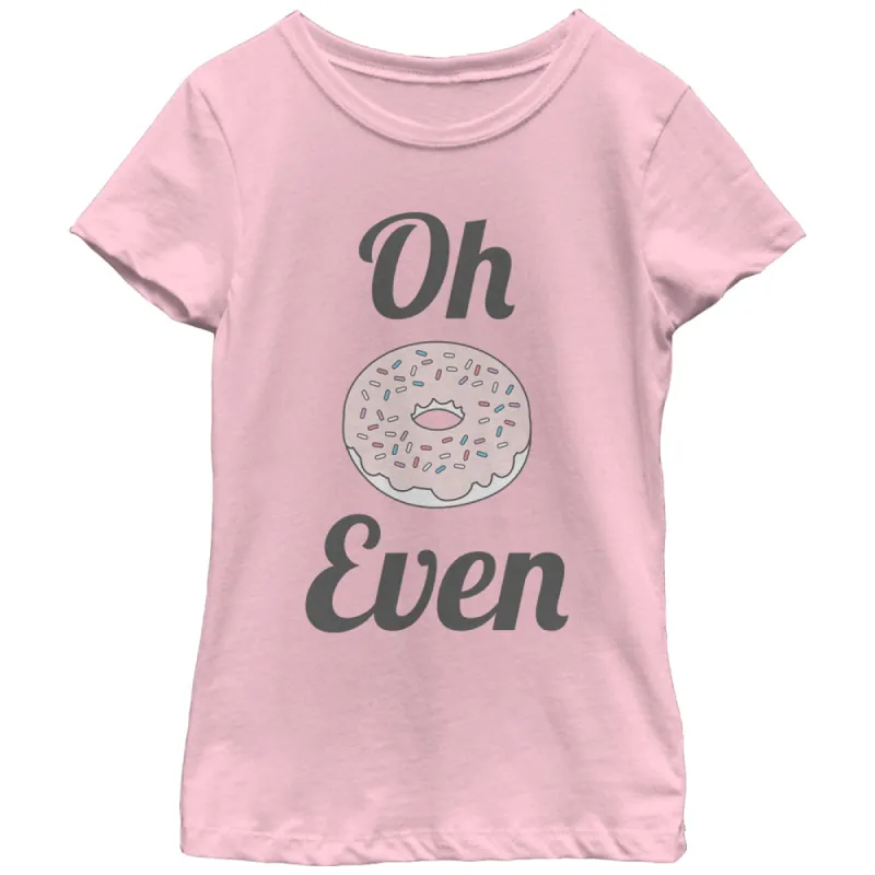 Girl's CHIN UP Oh Donut Even T-Shirt sold by Chin Up Apparel