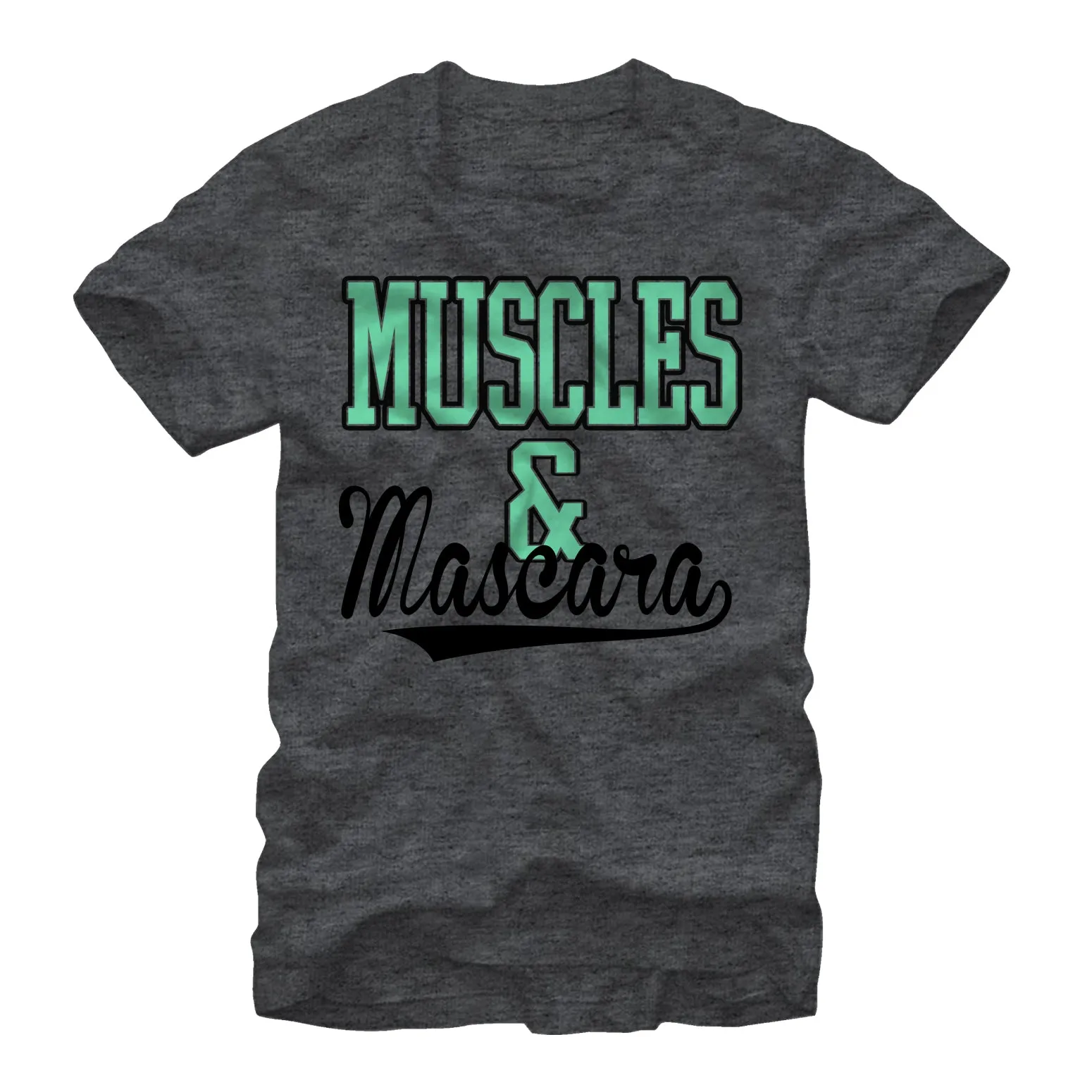 Women's CHIN UP Sporty Muscles and Mascara Boyfriend Tee sold by Chin Up Apparel