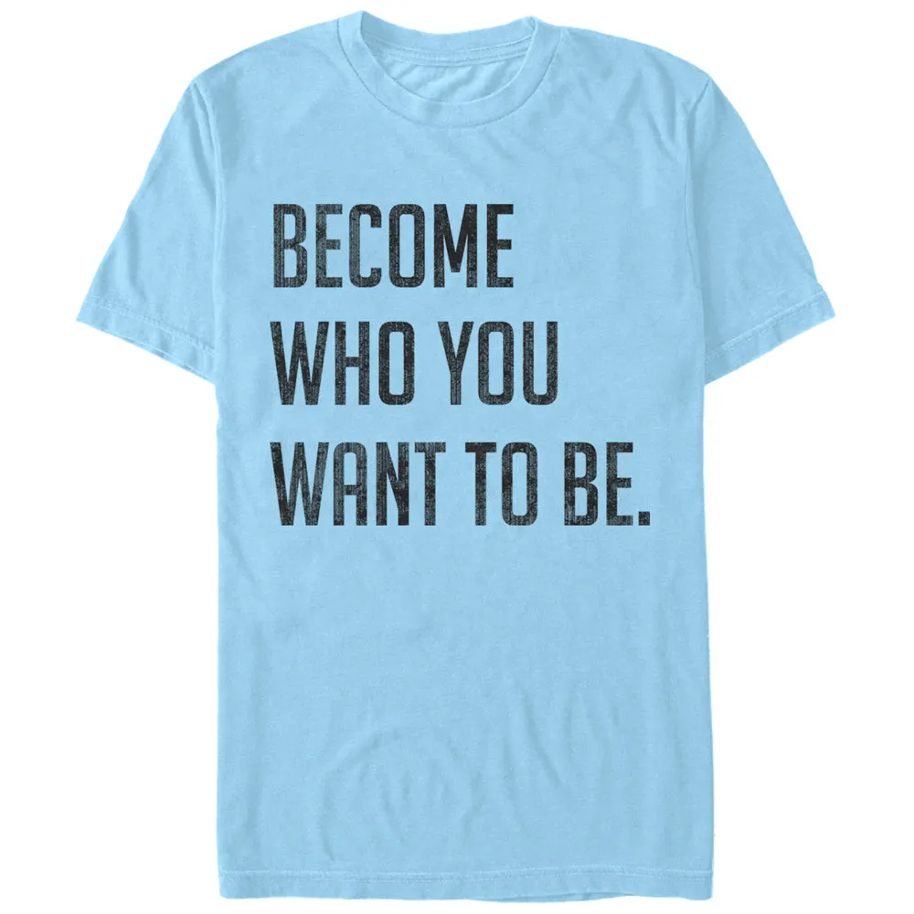 Women's CHIN UP Become Who You Want to Be Boyfriend Tee sold by Chin Up Apparel