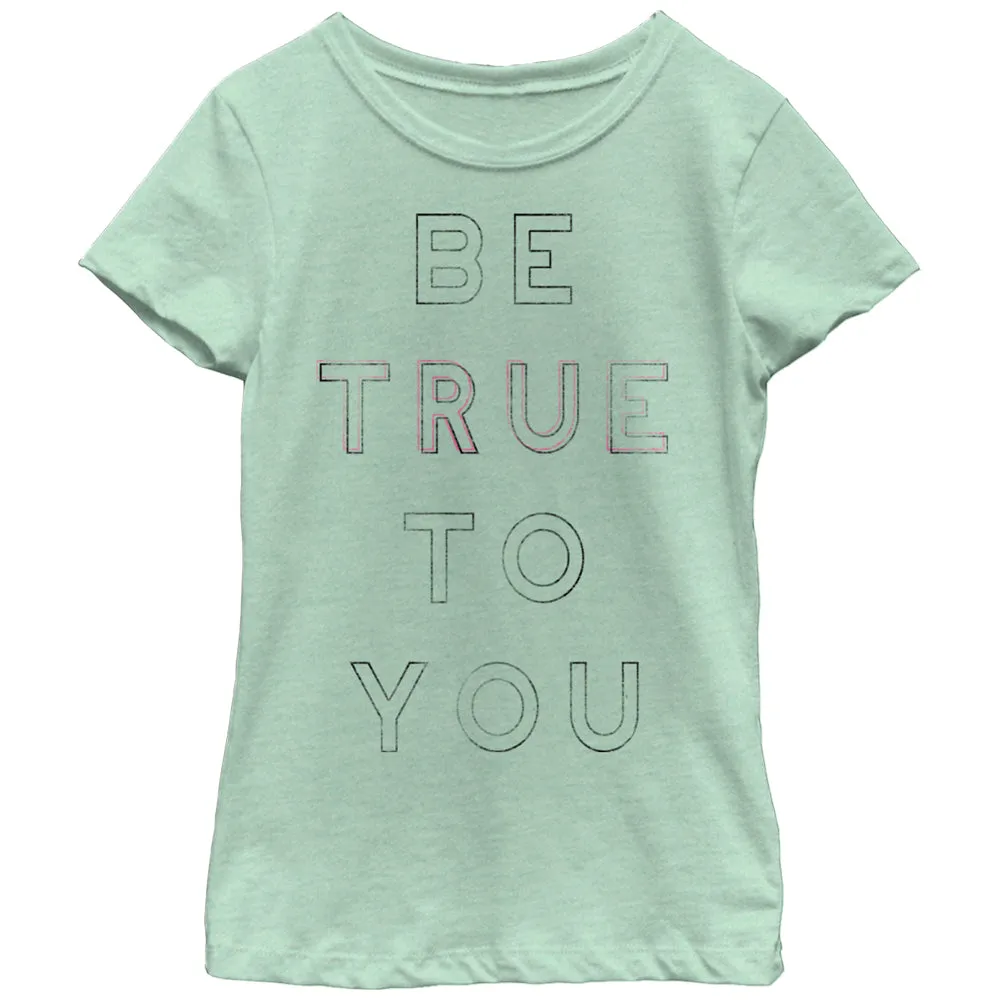 Girl's CHIN UP True to You T-Shirt sold by Chin Up Apparel